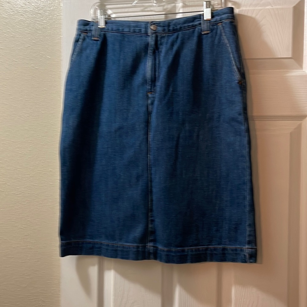 Denim skirt
